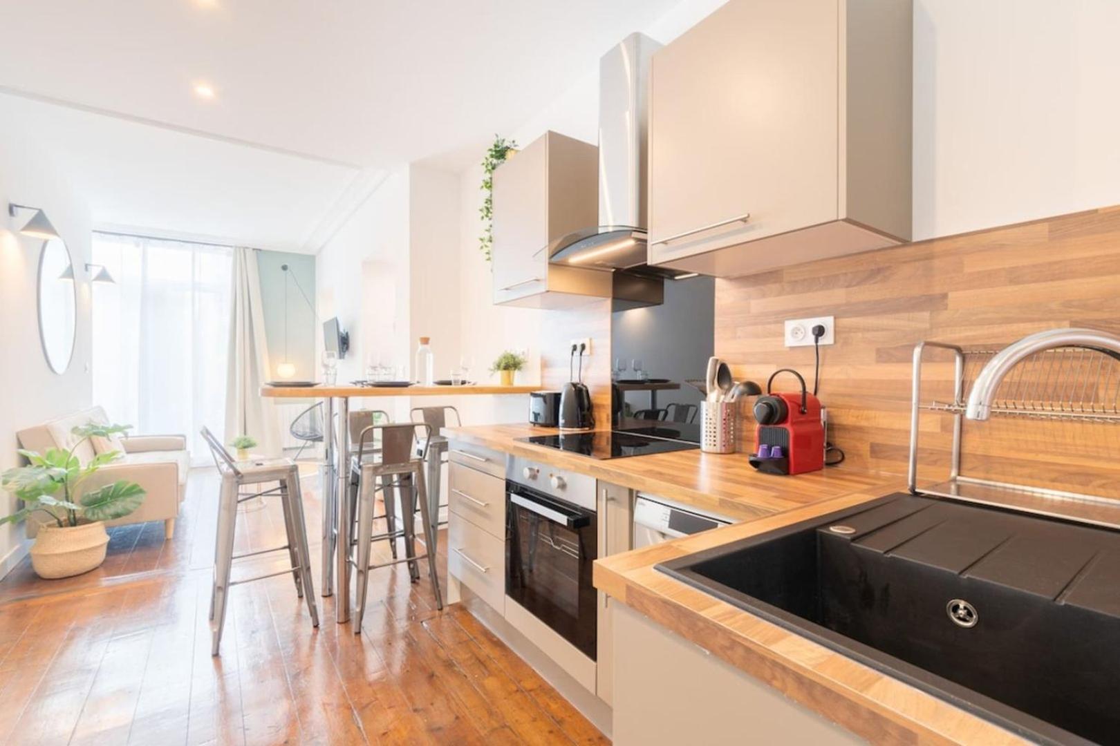 Renovated Apartment 3Bed 2Bath Lille Kültér fotó